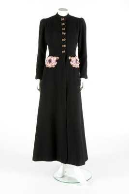Lot 81 - A fine and rare Elsa Schiaparelli embroidered...