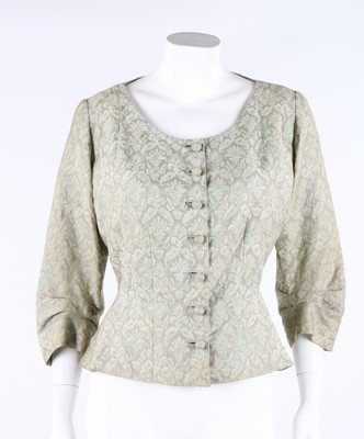 Lot 106 - A Fortuny stencilled cotton bodice, 1950s,...