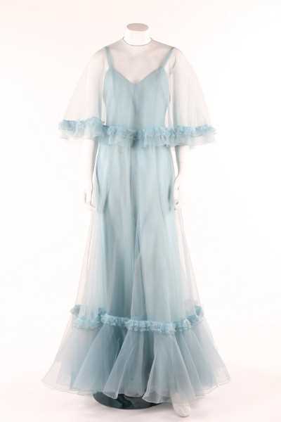 Lot 60 - A Christian Dior London pale blue transparent...
