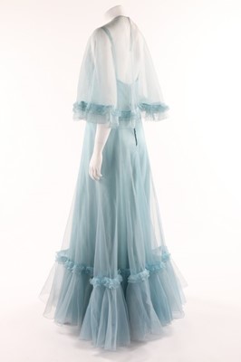 Lot 60 - A Christian Dior London pale blue transparent...