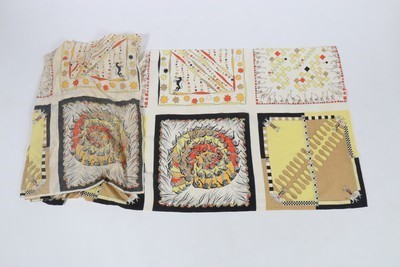 Lot 66 - A bolt of early Pucci printed cotton skirt...