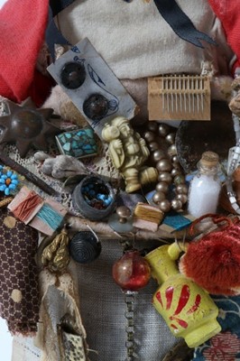 Lot 73 - A Pedlar doll, probably circa 1920, with...