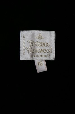 Lot 75 - A Vivienne Westwood black velvet bustier,...