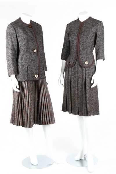 Lot 76 - A group of tweed suits and separates, mainly...