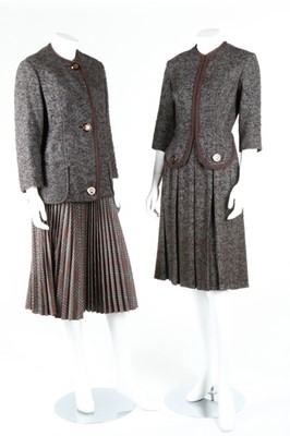 Lot 76 - A group of tweed suits and separates, mainly...