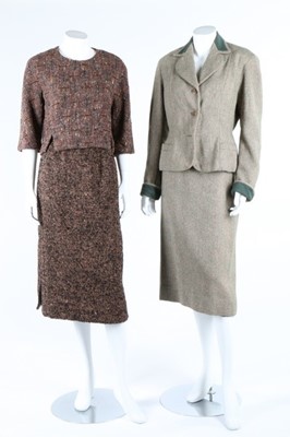 Lot 76 - A group of tweed suits and separates, mainly...