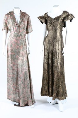 Lot 80 - A group of mainly 1930s evening wear,...