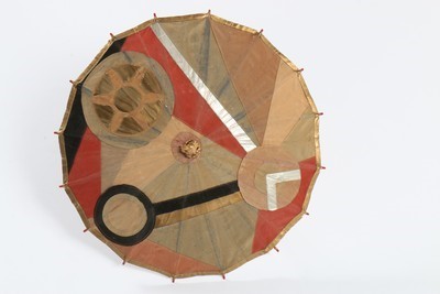 Lot 86 - Three interesting art-deco parasols, mid 1920s,...