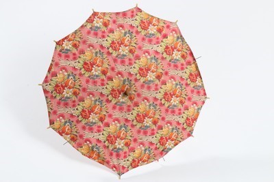Lot 86 - Three interesting art-deco parasols, mid 1920s,...