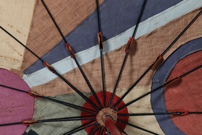 Lot 86 - Three interesting art-deco parasols, mid 1920s,...