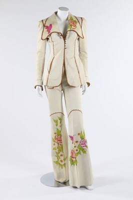 Lot 88 - A pair of North Beach hippy-style suits, early...
