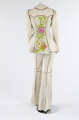 Lot 88 - A pair of North Beach hippy-style suits, early...