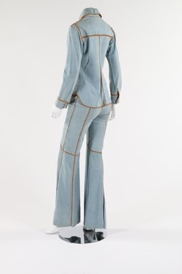 Lot 88 - A pair of North Beach hippy-style suits, early...