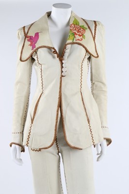 Lot 88 - A pair of North Beach hippy-style suits, early...