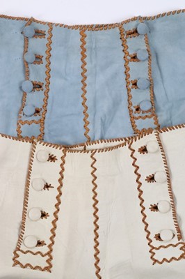 Lot 88 - A pair of North Beach hippy-style suits, early...