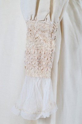 Lot 93 - A group of ivory/white garments, including...
