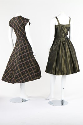 Lot 113 - A general group of clothing, 1930s-50s, ten...