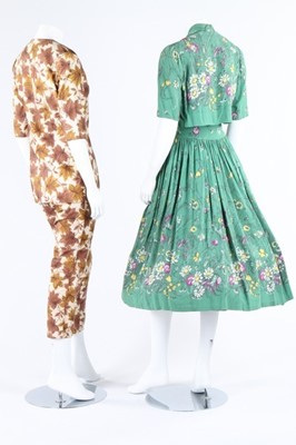 Lot 113 - A general group of clothing, 1930s-50s, ten...
