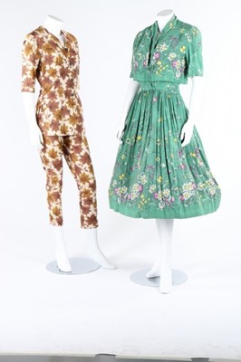 Lot 113 - A general group of clothing, 1930s-50s, ten...