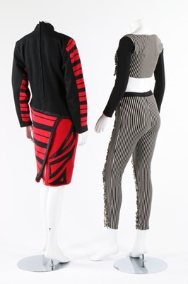 Lot 117 - A group of mainly 1980-90s clothing, eight...