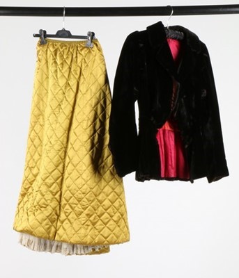 Lot 171 - A group of 19th century dress, including rare...