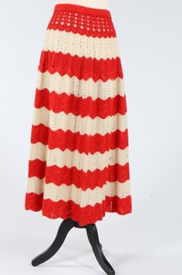 Lot 173 - Two 'Arctic Down' quilted petticoats, English,...
