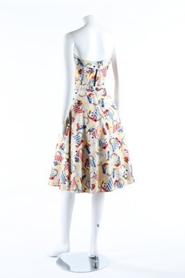 Lot 199 - An Egon of Sydney printed cotton sun-suit,...
