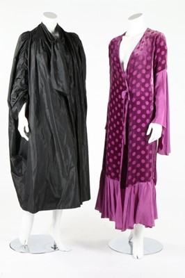 Lot 232 - Six evening coats/capes, 1920s-30s, including...
