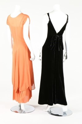 Lot 232 - Six evening coats/capes, 1920s-30s, including...