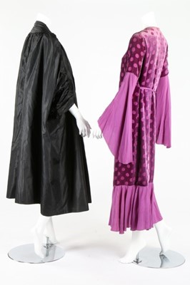 Lot 232 - Six evening coats/capes, 1920s-30s, including...