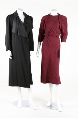 Lot 234 - A group of vintage clothing, 1930s-50s, nine...