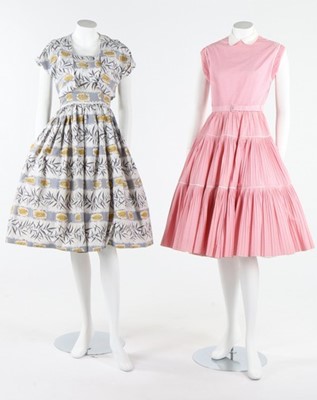 Lot 234 - A group of vintage clothing, 1930s-50s, nine...
