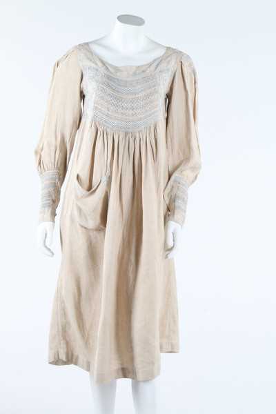 Lot 262 - An agricultural smock, English, circa 1900, of...
