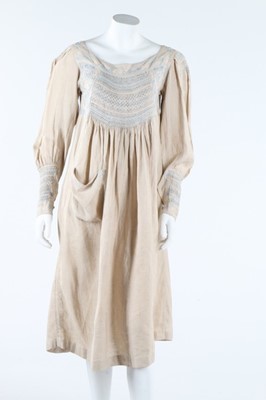 Lot 262 - An agricultural smock, English, circa 1900, of...