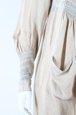 Lot 262 - An agricultural smock, English, circa 1900, of...
