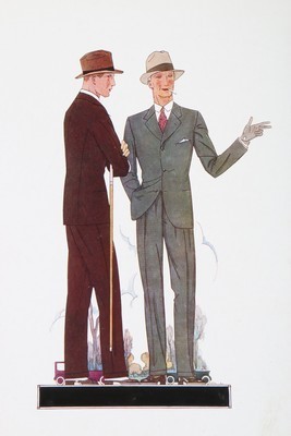 Lot 279 - Menswear fashion magazines and illustrated...