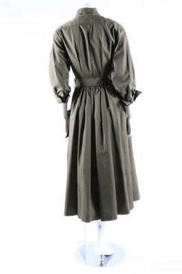Lot 37 - A Thea Porter brocaded cotton dress, mid 1970s,...