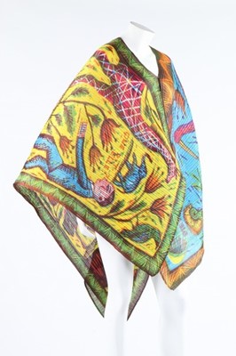 Lot 358 - An Issey Miyake Pleats Please cape/sarong,...