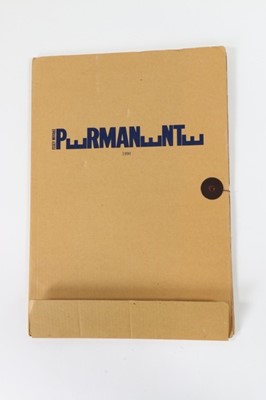 Lot 376 - A rare Issey Miyake 'Permanente' folio, 1990,...