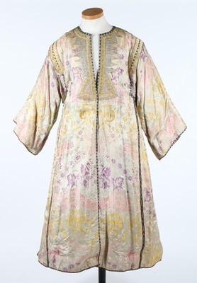 Lot 456 - A fine brocaded kaftan, Moroccan, circa...