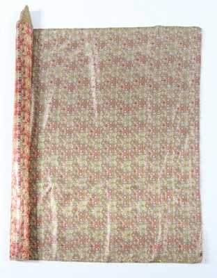 Lot 255 - A bolt of Persian-inspired brocaded floral...