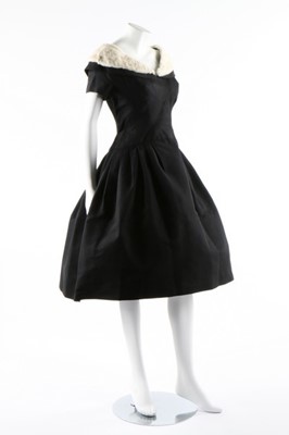 Lot 3 - A Maggy Rouff couture cut velvet jacket, late...
