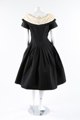 Lot 3 - A Maggy Rouff couture cut velvet jacket, late...