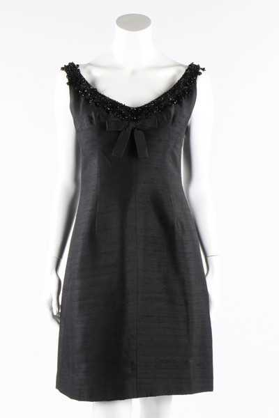 Lot 4 - Two Jean Louis Scherrer cocktail dresses, mid...