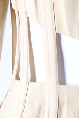Lot 6 - A Jean Paul Gaultier cotton 'cage' jacket,...