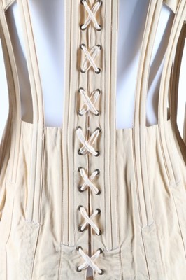 Lot 6 - A Jean Paul Gaultier cotton 'cage' jacket,...