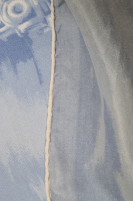 Lot 7 - A Zika Ascher printed silk headscarf 'Cries of...