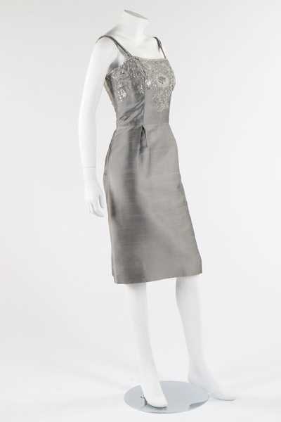 Lot 90 - A group of evening dresses, 1950s-60s, six...
