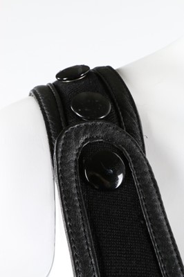 Lot 9 - A Courreges black wool mini-dress or tunic top,...