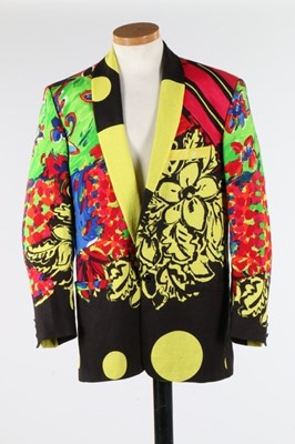 Lot 11 - A group of colourful Gianni Versace menswear,...